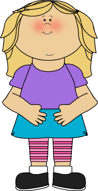 329x640 Blond Girl Clip Art