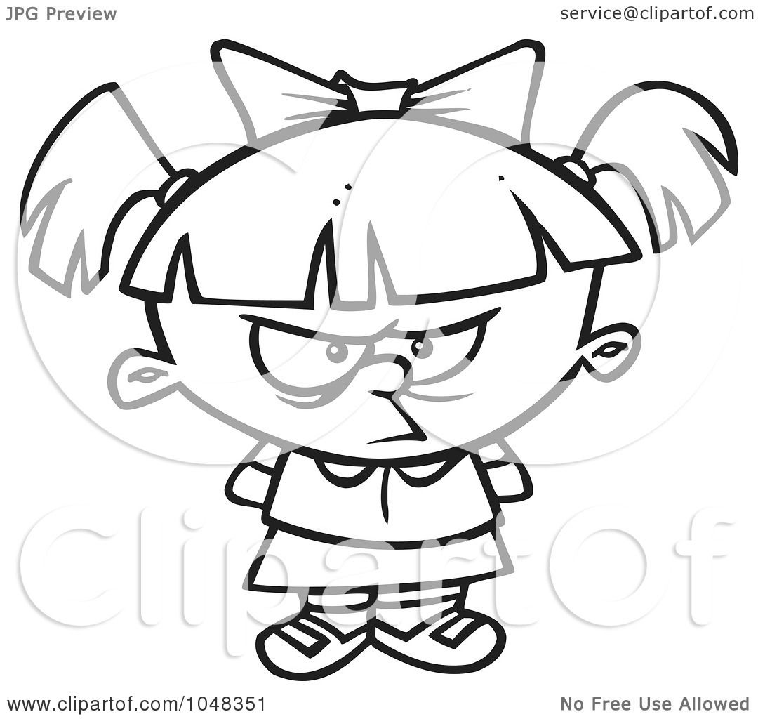 1080x1024 Royalty Free (Rf) Clip Art Illustration Of A Cartoon Black