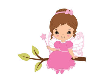 340x270 Little Girl Clipart Princess