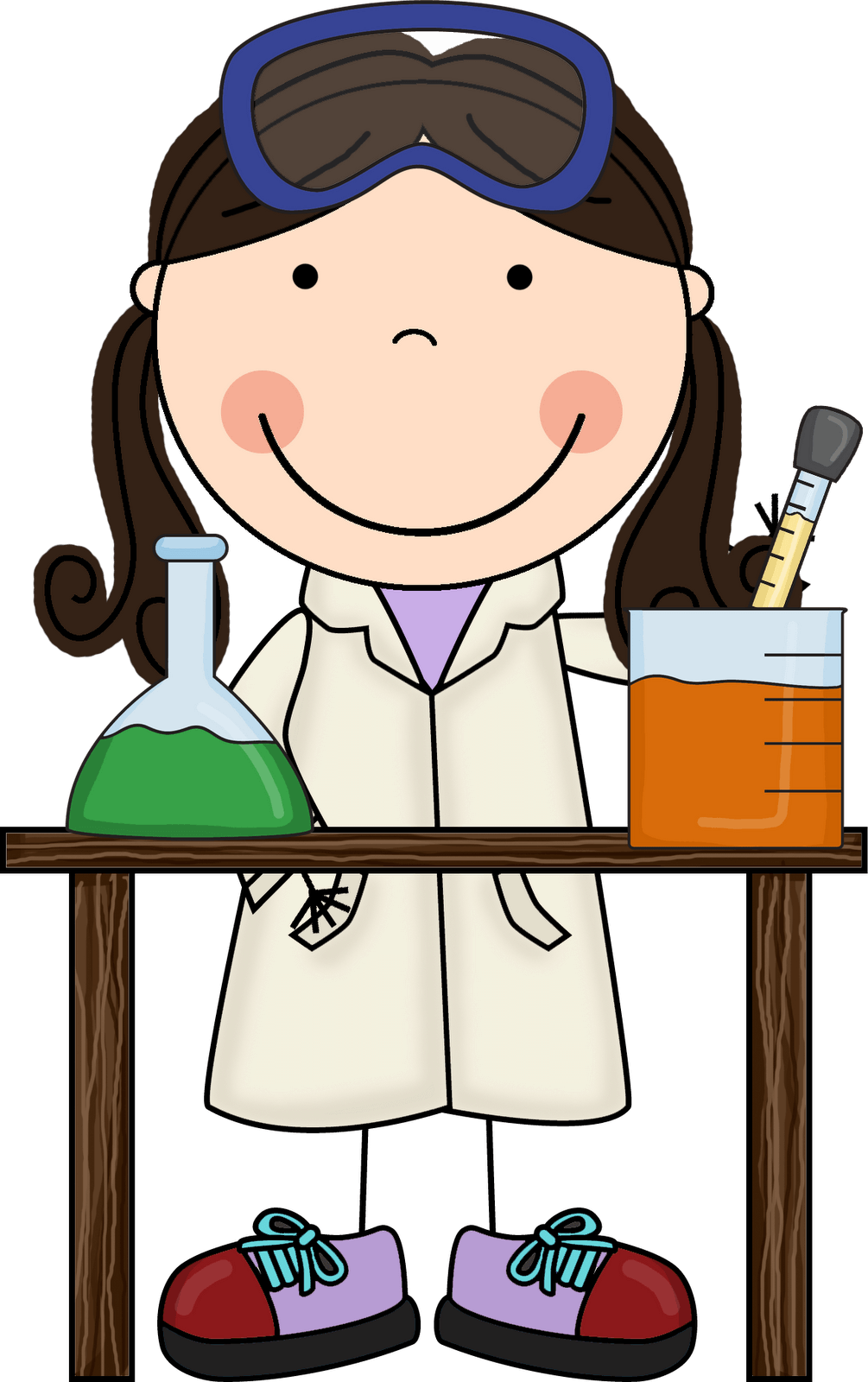 1005x1600 Science Girl Cliparts 255665