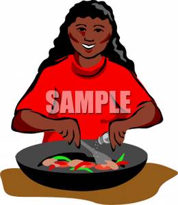 260x300 Woman Cooking Clipart Clipart Panda