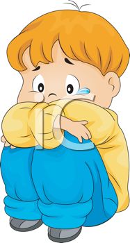 187x350 Royalty Free Clip Art Image Sad Little Boy Crying