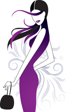 220x368 Vector Stylish Girl Drawing Free Vector Download (93,775 Free