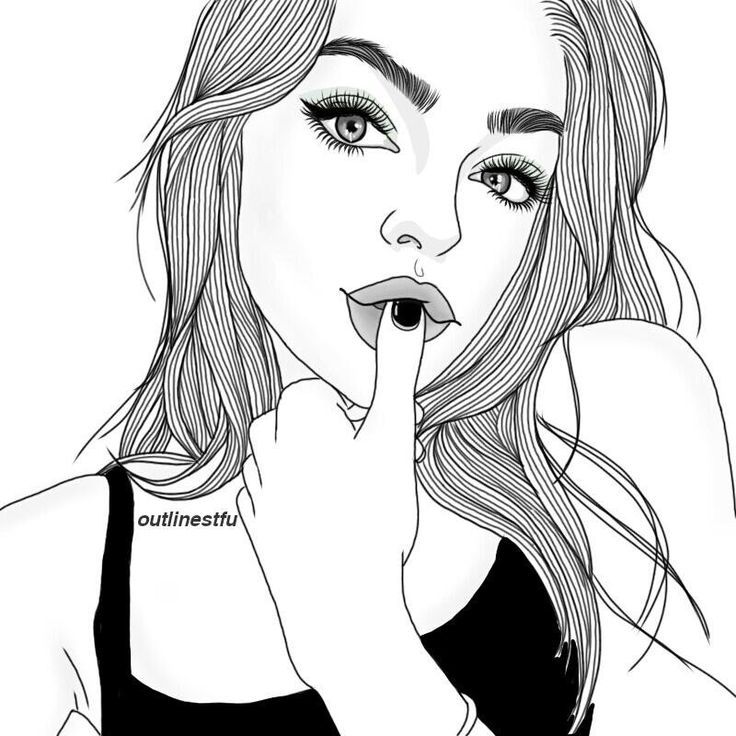 Girl Drawing Art | Free download on ClipArtMag