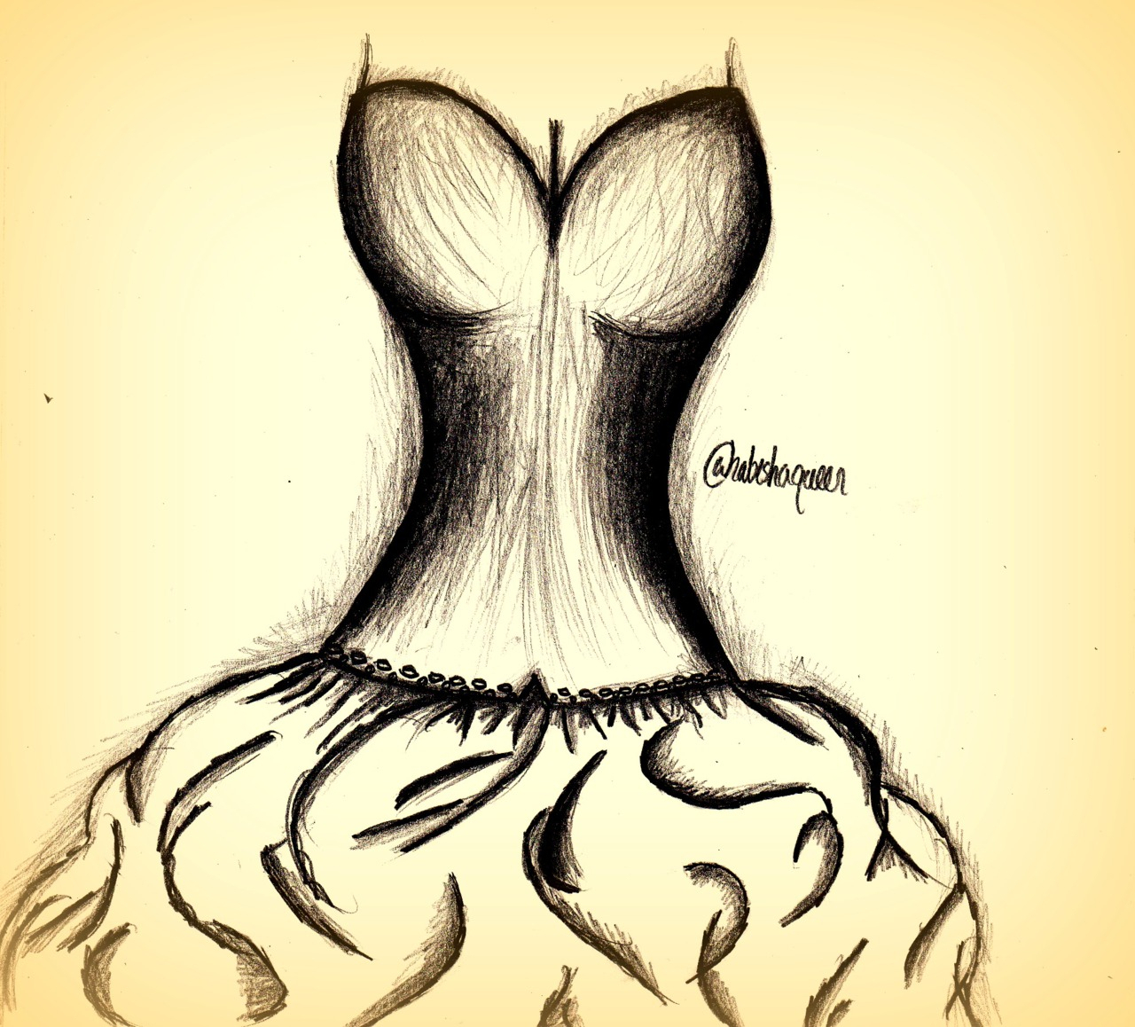 1280x1158 Drawing Of A Girl In A Dress Tumblr Drawing Of A Girl In A Dress