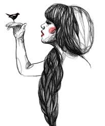 206x245 Drawing Of A Girl Tumblr