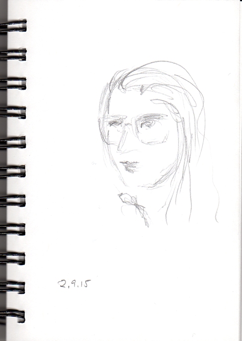 488x688 Pencil Sketch Joana Miranda Studio