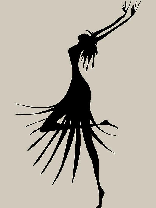 525x700 Drawn Girl Dancing