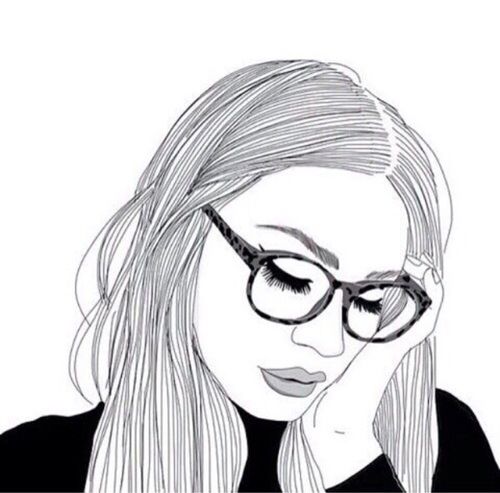 500x493 42 Best O U T L I N E S Images Girl Pictures, Black