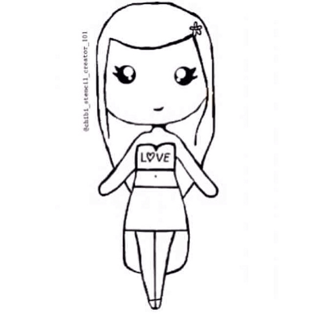 640x643 Chibi Template Drawing Ideas Chibi, Template