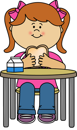 269x450 Girl Eating A Sandwich Clip Art