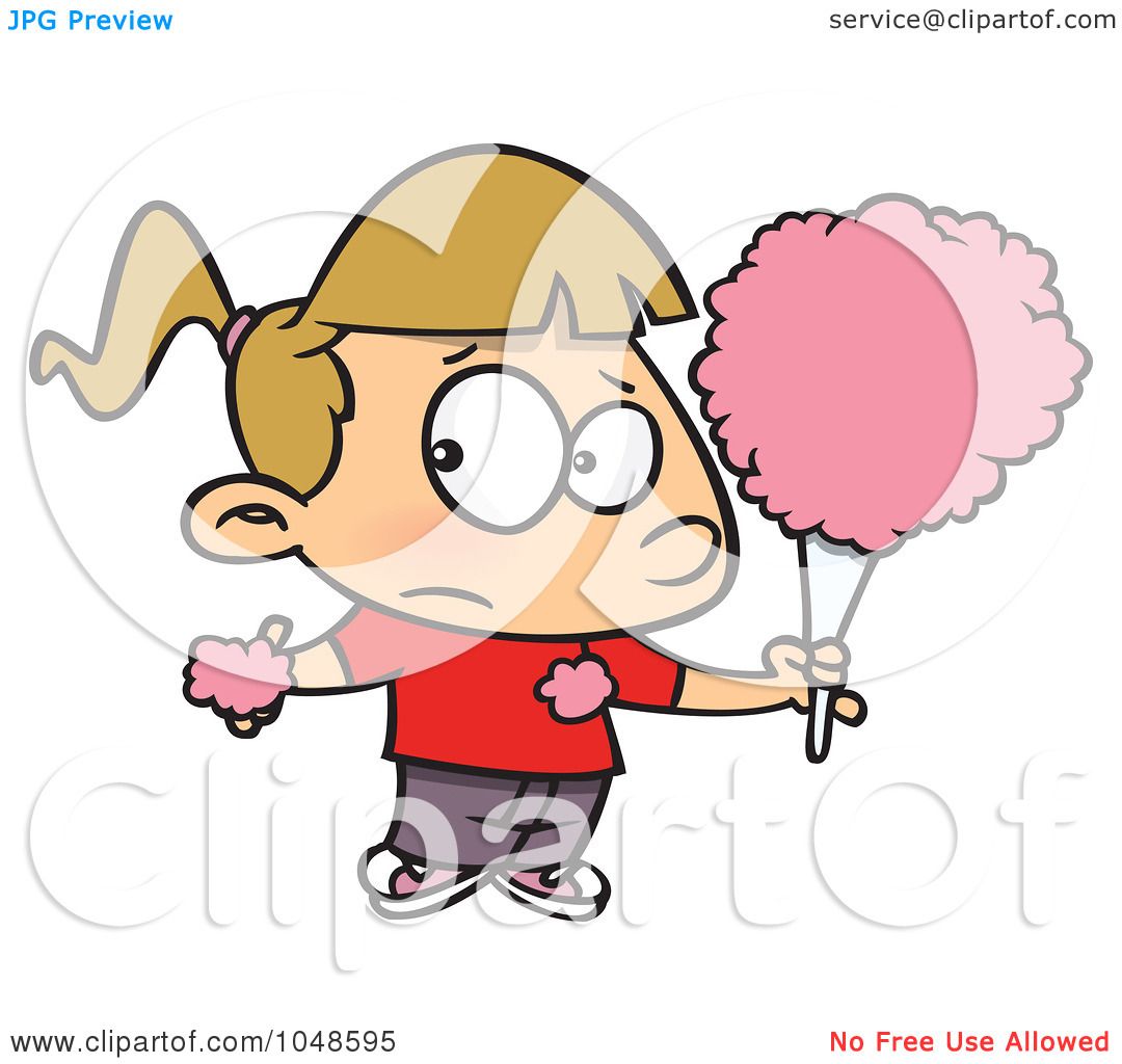 1080x1024 Royalty Free (Rf) Clip Art Illustration Of A Cartoon Sticky Girl
