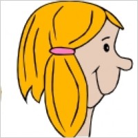 200x200 Clipart Face Side
