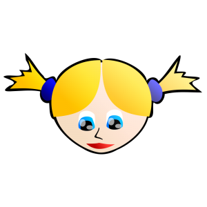300x300 Girl Face Clip Art Download