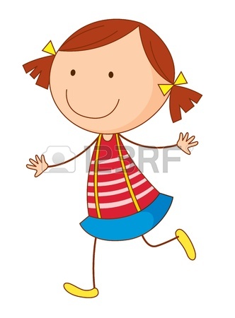 332x450 Illustration Of A Girl Getting Dressed Royalty Free Cliparts