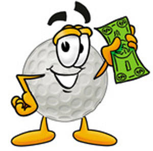 300x296 Golf Ball Clip Art Free Clipart Images