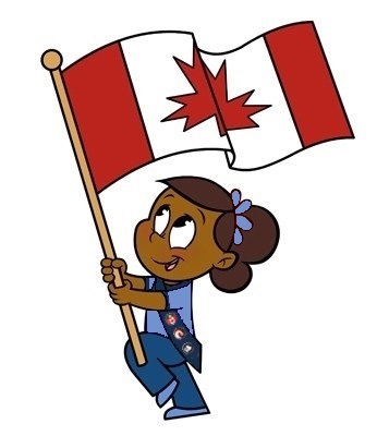 357x400 Girl Guide Clipart