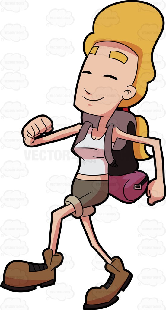 550x1024 Tired Clipart Hiking