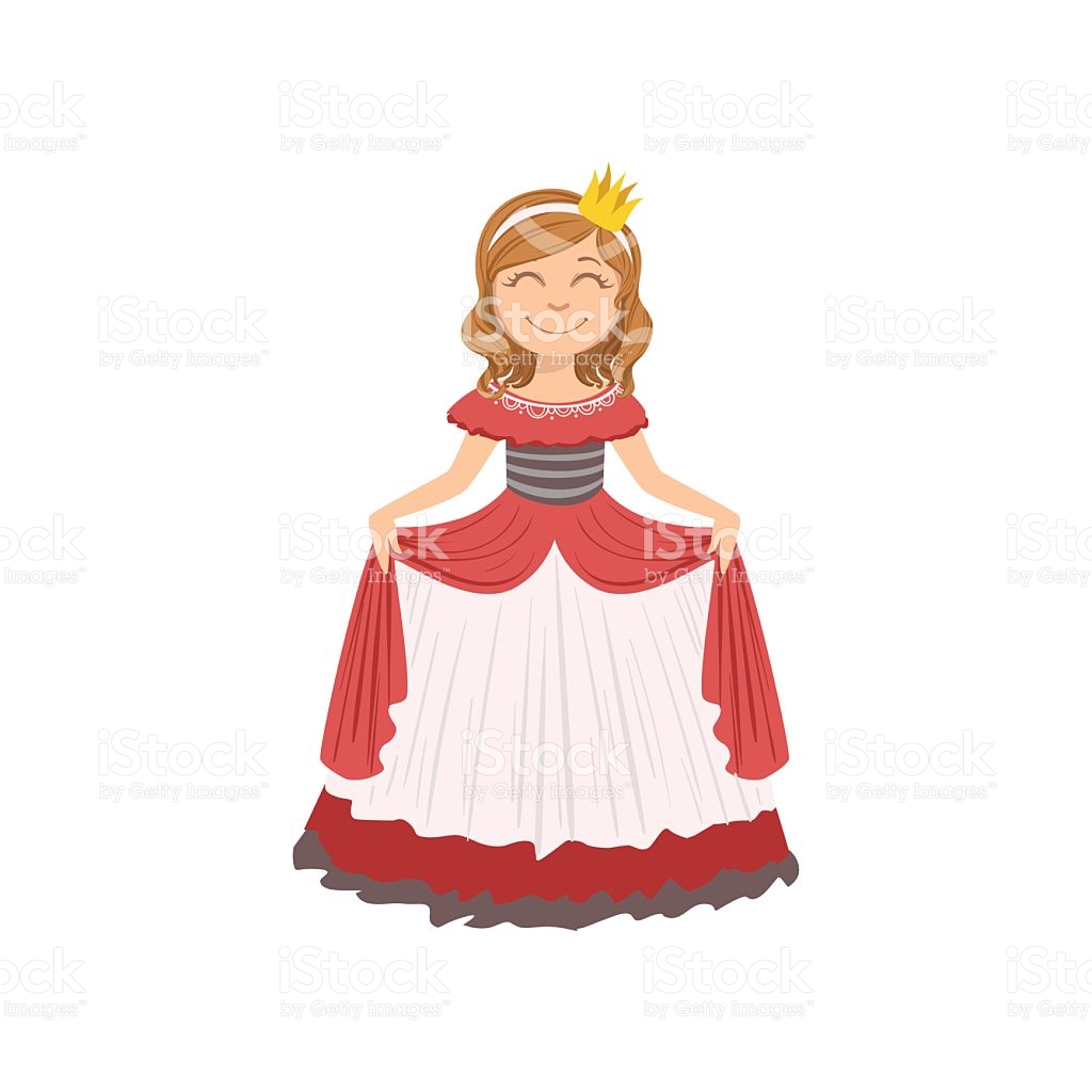 1024x1024 Little Girl Clipart Red Dress