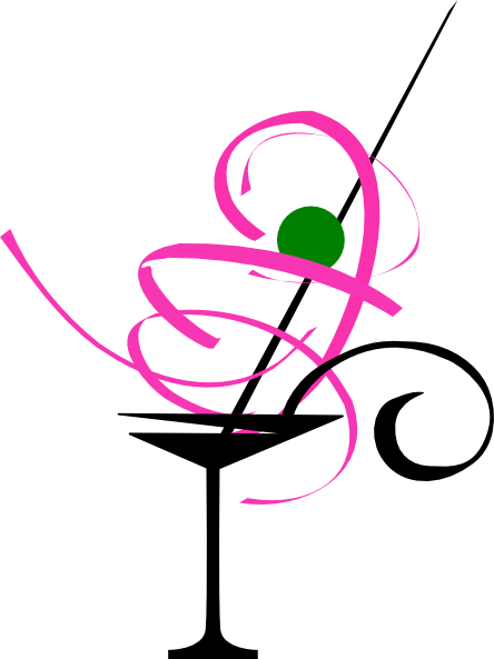 444x593 Martini Glass Clip Art