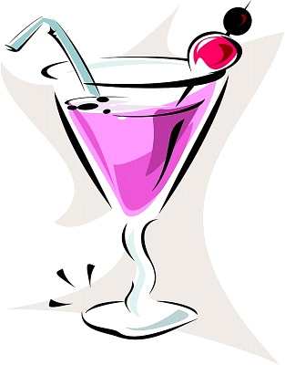 313x400 Martini Glass Cocktail Glass Clip Art 2 Image