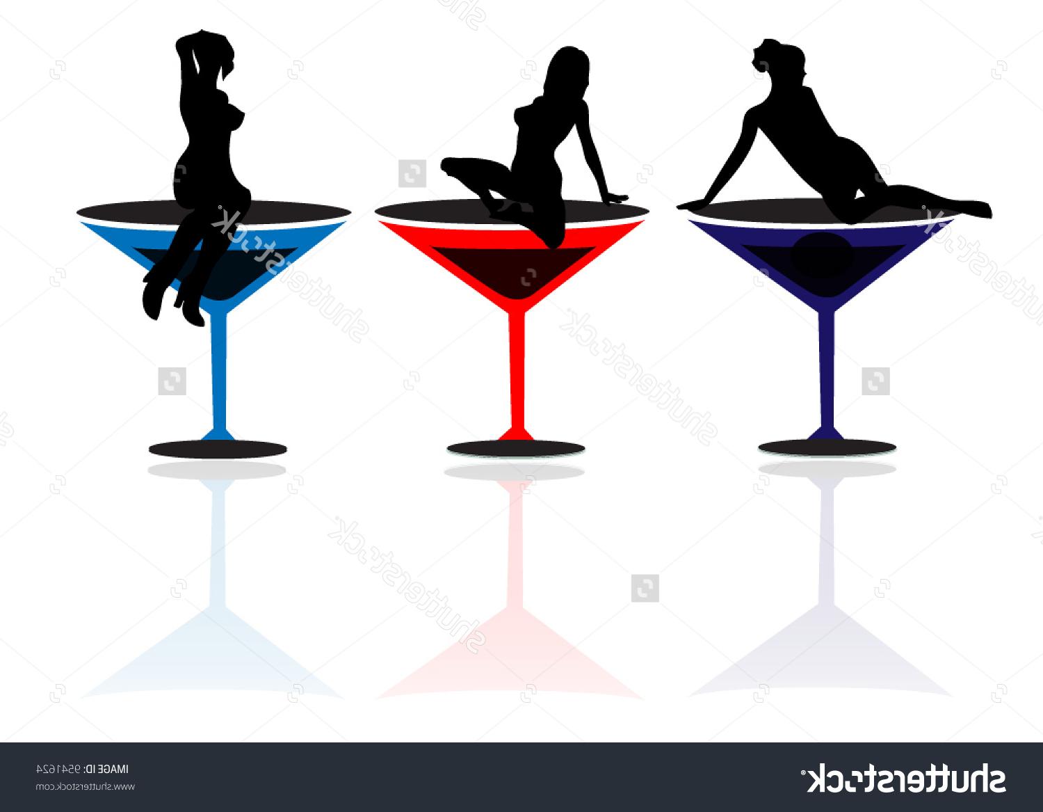 1500x1167 Top 10 Stock Vector Girls And Martini Glasses Image