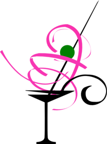 222x297 Martini Glass Clip Art