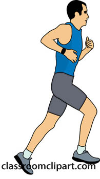 195x350 Jogging Clipart