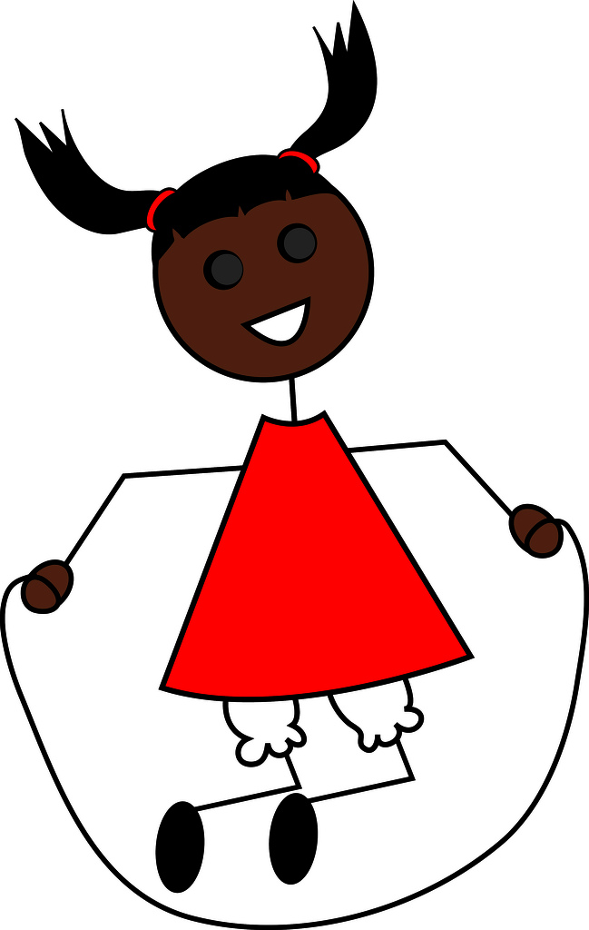 649x1024 Clip Art Illustration Of A Cartoon Little Black Girl