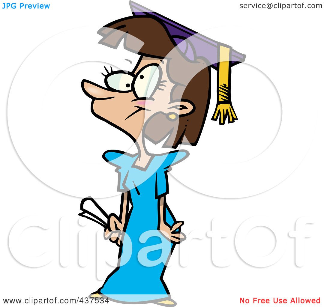 1080x1024 Clipart Of A Black And White Happy Graduate Girl Jumping
