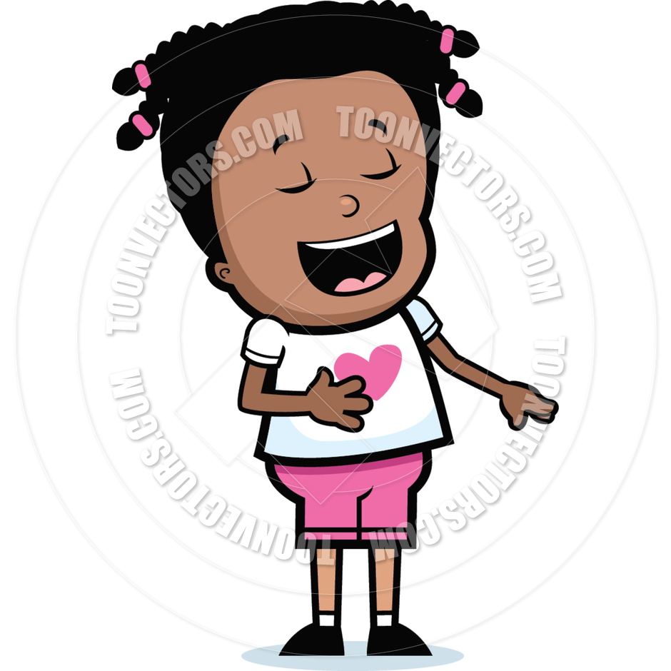 940x940 Girl Laughing By Cory Thoman Toon Vectors Eps