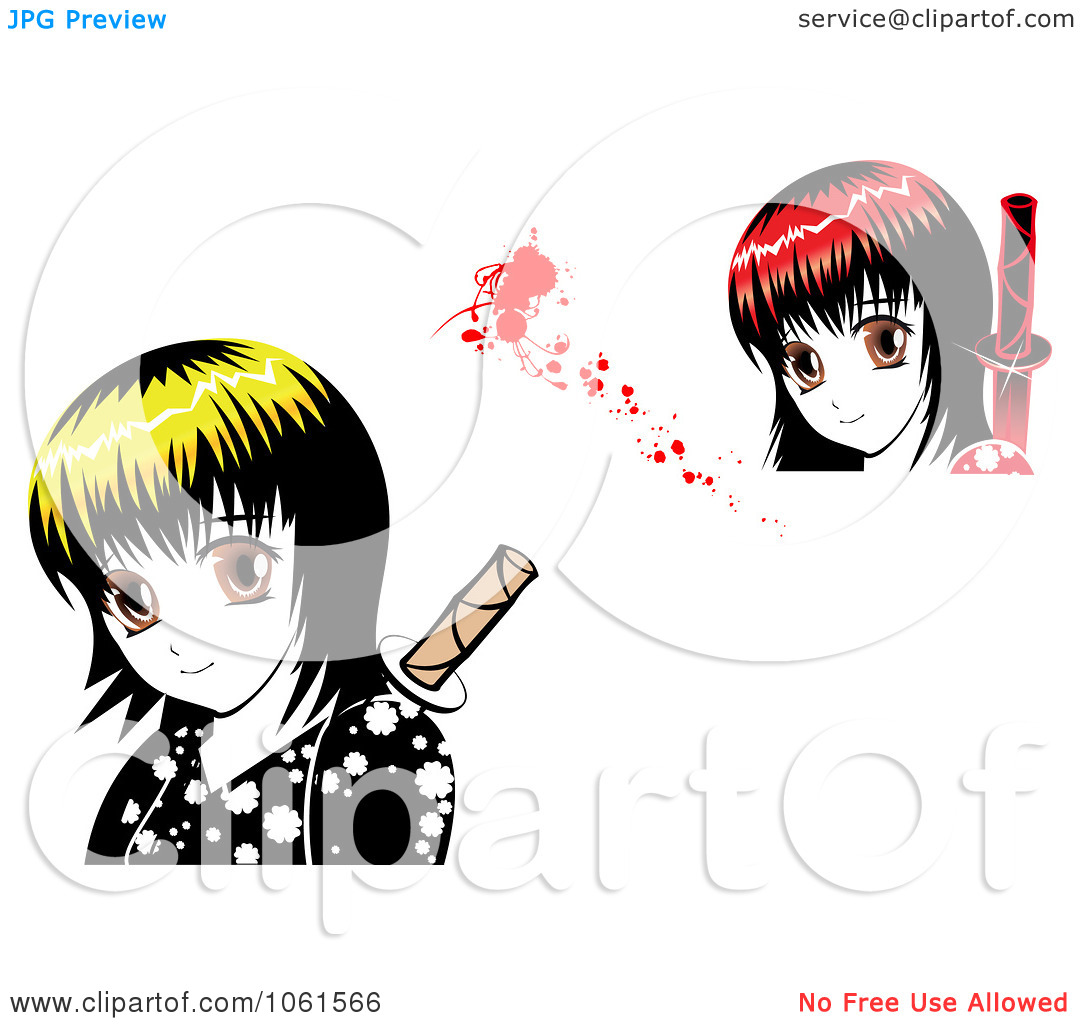 1080x1024 Girl Ninja Clipart