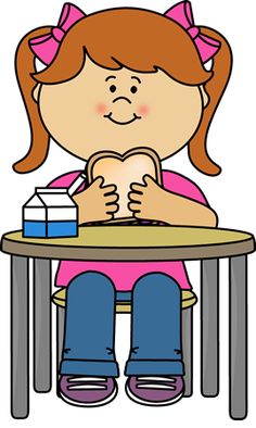 236x394 Girl Eating Cafeteria Lunch Crafts And More