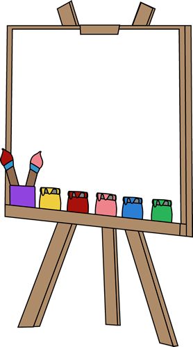 278x500 Paint Set Clipart
