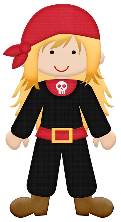 Girl Pirate Clipart