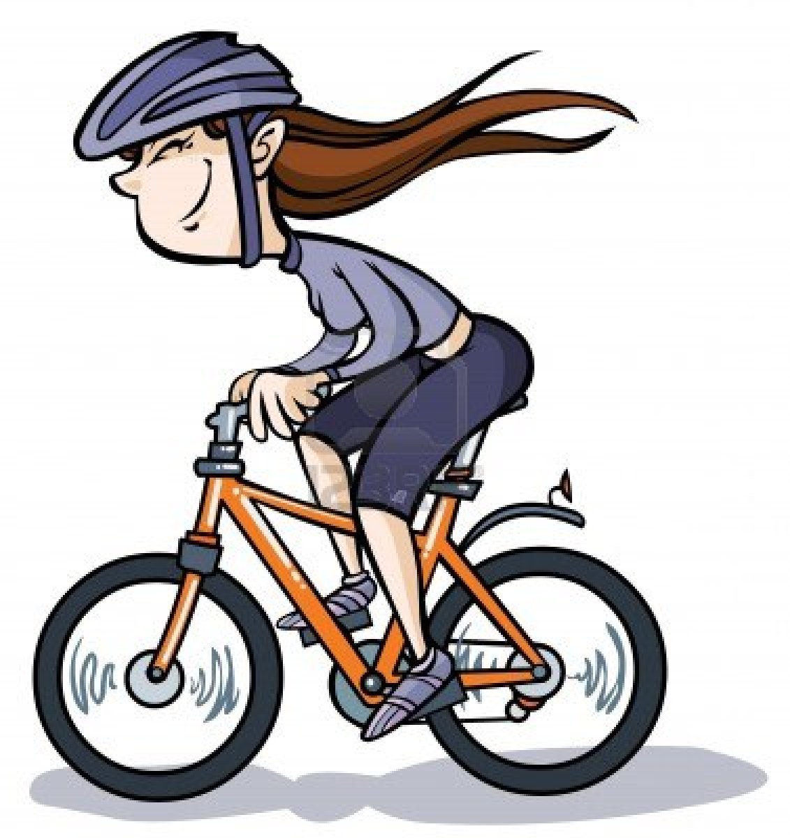 1131x1200 Girl Riding Bike Clipart
