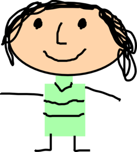 270x298 Girl Robot Clip Art