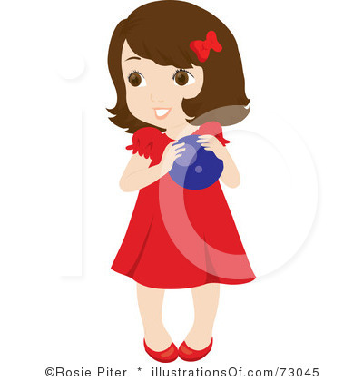 400x420 Little Girl Clipart