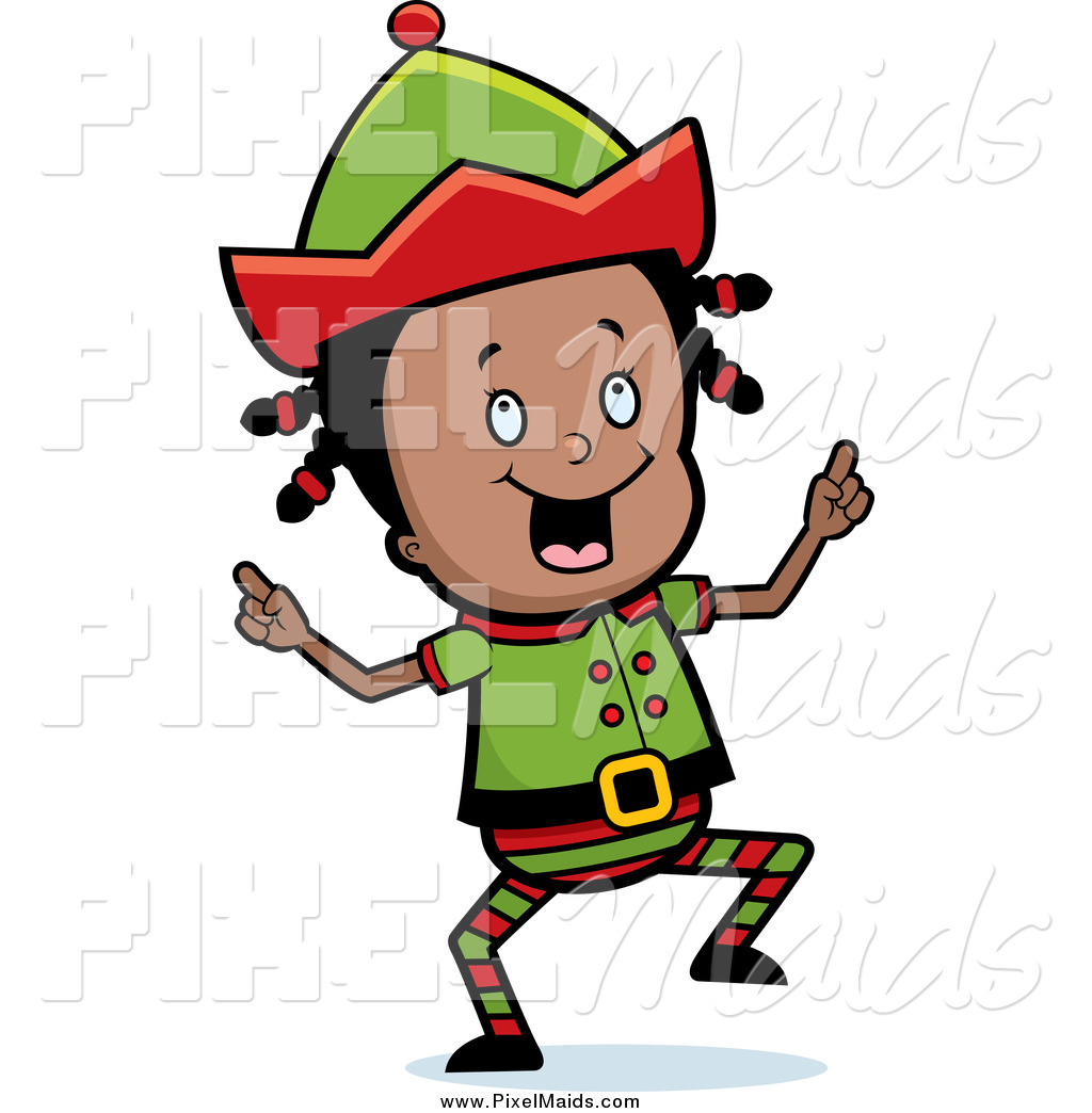 1024x1044 Elf Clipart African American