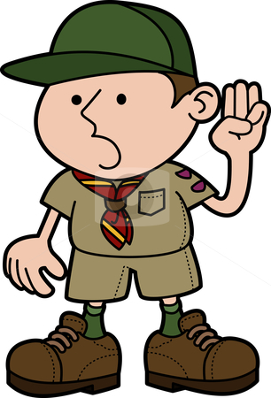306x450 Scouts Clipart