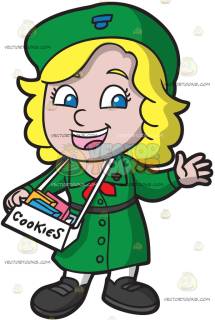 215x320 Girl Scouts Clipart