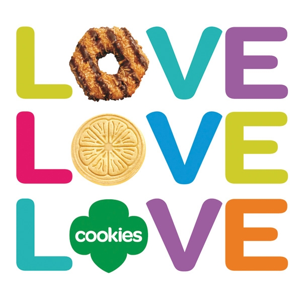 600x600 Girl Scout Cookie Photo Booth Clipart