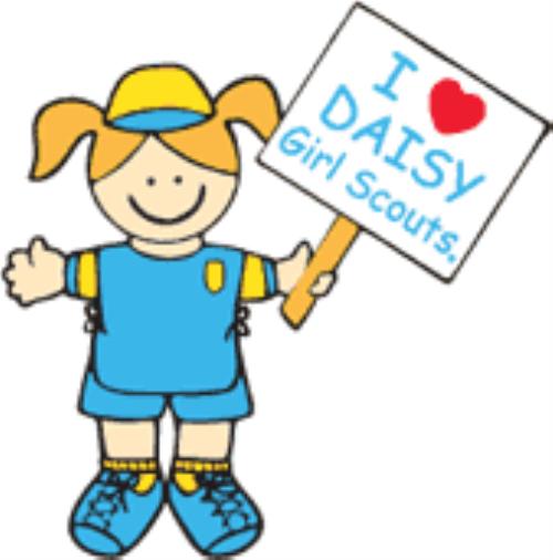 500x506 Daisy Girl Scout Clipart