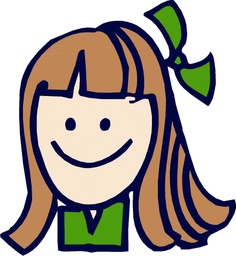 236x256 Free Girl Scout Clipart