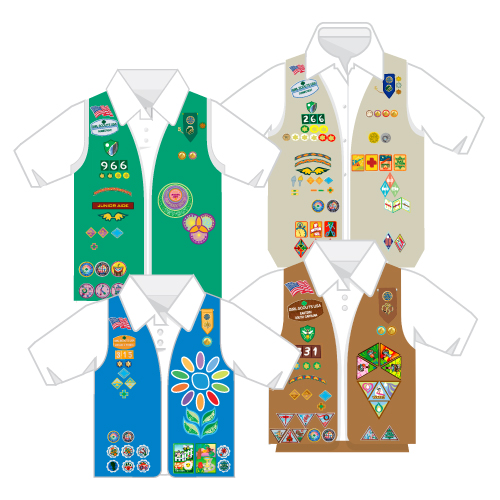 500x500 Girl Scout Membership Star