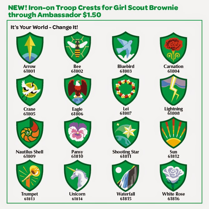 670x670 The Girl Scout Life Guide To Troop Crests