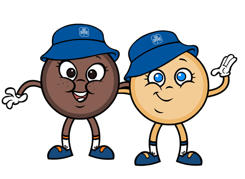 500x364 Girl Scout Trefoil Clipart