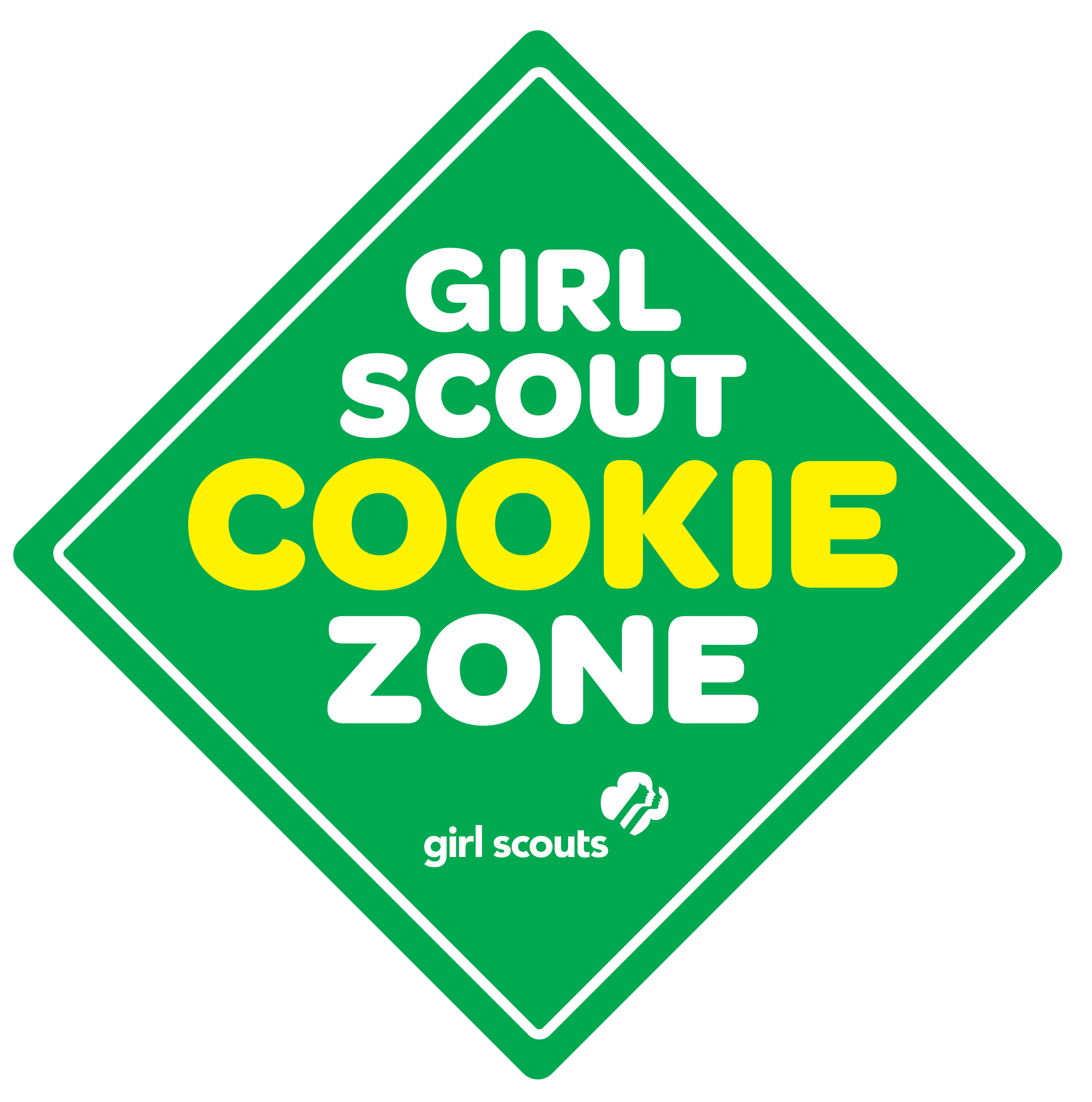 3348x3378 Scout Cookie Clip Art