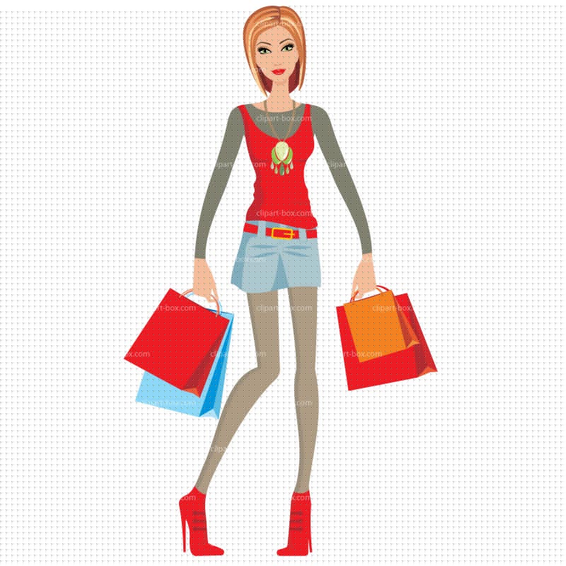800x800 Woman Shopping Clipart Free Download Clip Art