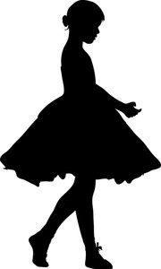 180x300 Ballerina Clipart Image